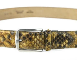 Ceinture Cuir Python Naturel Exotique Cuero " 317 "