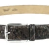 Ceinture Cuir Python Naturel Exotique Marron " 318 "