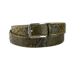 Ceinture Cuir Python Naturel Exotique Verde Kaki " 321 " 7 Ceinture Cuir Python Naturel Exotique Verde Kaki " 321 " -Maroquinerie cinturon81035verdekaky1 014378500 1429 10102019