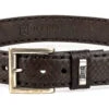 Ceinture Cuir Python Castana " 221 "