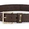 Ceinture Cuir Vachette + Python Castana " 226 "
