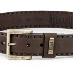 Ceinture Cuir Vachette + Python Castana " 226 "