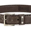 Ceinture Cuir Vachette + Python Castana " 224 "