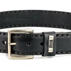 Ceinture Cuir Vachette Noir " 230 "