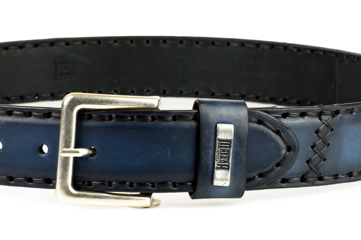 Ceinture Cuir Homme Mayura Azul " M-925 " 3 Ceinture Cuir Homme Mayura Azul " M-925 " – Image 3