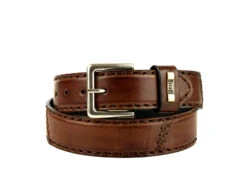 Ceinture Cuir Homme Mayura Cognac " M-925 " -Maroquinerie cinturonm925cognac1 074244300 1414 04022021