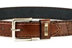 Ceinture Cuir Homme Mayura Cognac " M-925 "