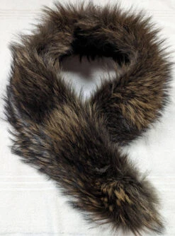 Col Chale En Fourrure De Renard Chocolat " CHALE " -Maroquinerie colchalefourrurerenard 043204300 1656 26102023