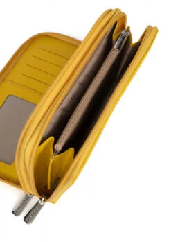 Hexagona Compagnon De Voyage En Cuir De Vachette Jaune " 467399 " -Maroquinerie compagnondevoyageencuirdevachette46739920 009505100 1030 19032021