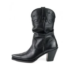 Santiags Cuir Femme Noir MAYURA " 295 "