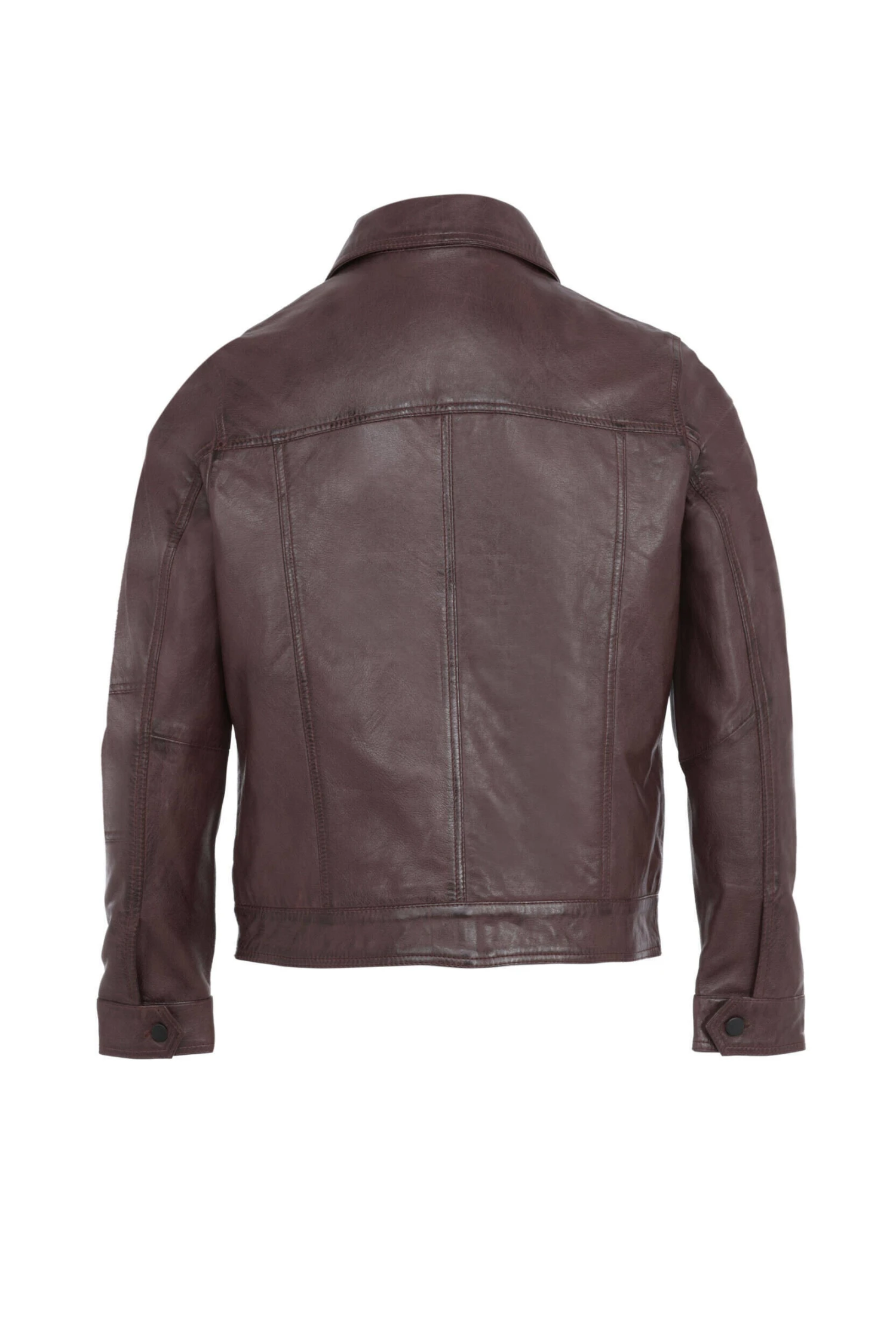 Blouson Cuir Homme Agneau Wood " DORIAN " 1 Blouson Cuir Homme Agneau Wood " DORIAN "