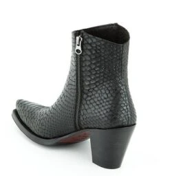 Bottines Cuir Femme Noir Sancho / Mayura " 2258 " -Maroquinerie details bottes sancho abarca 2258blackshine 4 074495300 1752 26052016