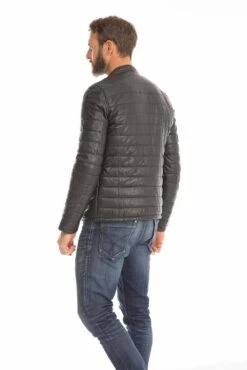 Oakwood Doudoune Cuir Homme Noir " 64027 " -Maroquinerie doudoune cuir homme oakwood noir 64027 7 052790200 1747 28092023