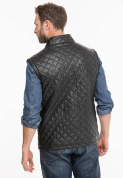 Gilet Sans Manches Noir "E08"