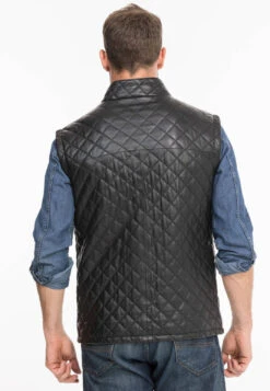 Gilet Sans Manches Noir "E08" -Maroquinerie e08noir9 058788800 1429 08102021