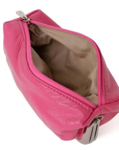 Hexagona Porte Monnaie Cuir D'agneau Fushia " E77270 " -Maroquinerie e7727030004 021275000 1659 20012022