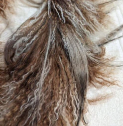 Echarpe Fantaisie En Fourrure De Chèvre " TIBET "