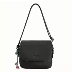 Fuchsia - Sac à Rabat Saxo - Noir