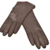 Gants Cuir Femme Agneau Brun "21001SN"