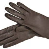 Gants Cuir Femme Agneau Noir "21001SN"