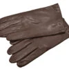 Gants Cuir Homme Agneau Marron "22030"