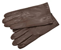 Gants Cuir Homme Agneau Marron "22030"