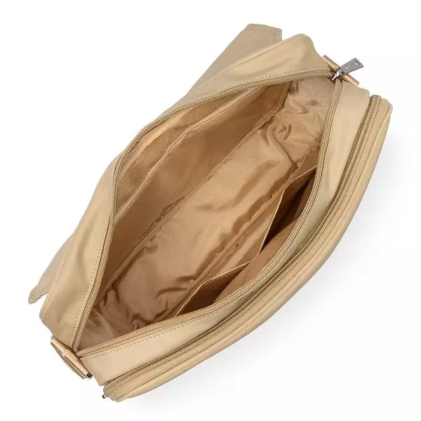 Lancaster - Gibecière à Rabat Basic Vita Sable 2 Lancaster - Gibecière à Rabat Basic Vita Sable – Image 2