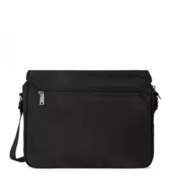 Lancaster - Gibecière à Rabat Basic Vita Noir 5 Lancaster - Gibecière à Rabat Basic Vita Noir -Maroquinerie gibeciere basic vita lancaster noir 2