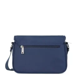 Lancaster - Gibecière Basic Vita M Bleu Foncé -Maroquinerie gibeciere m basic vita lancaster bleu fonce 2