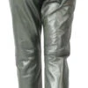 Pantalon Cuir Femme Vert Fonce Metal Oakwood " 64588 "