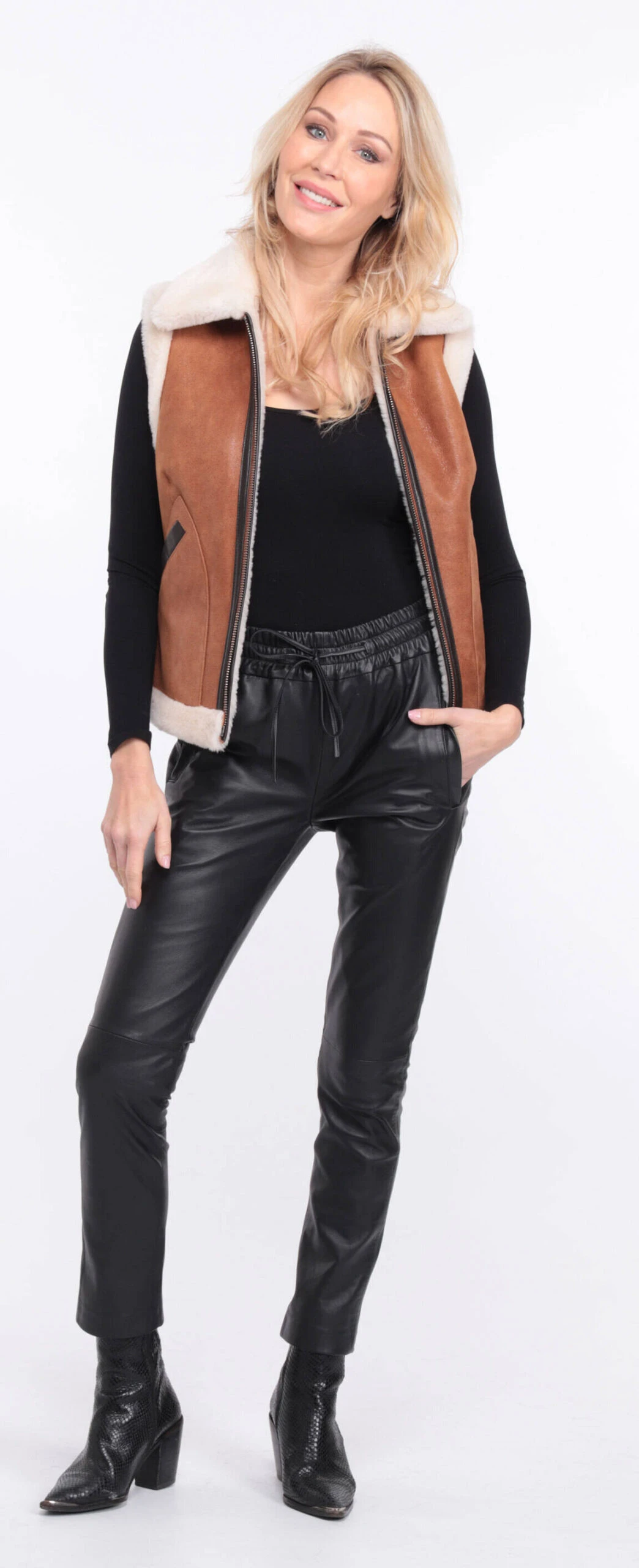 Gilet Sans Manches Whisky Mouton " ITALIE " 16 Gilet Sans Manches Whisky Mouton " ITALIE " – Image 16