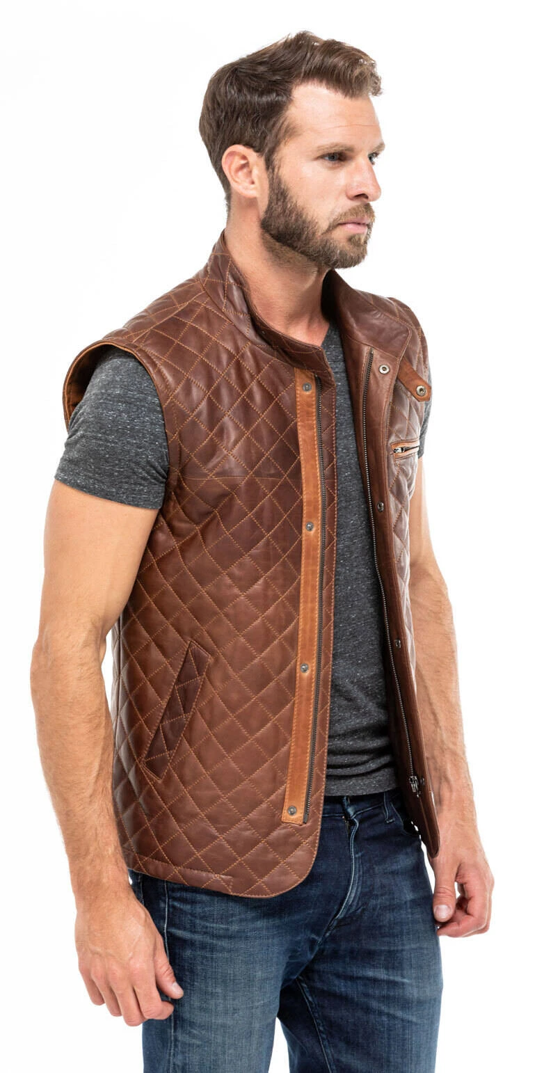 Gilet Sans Manches Marron C 469 "E08" – Image 5
