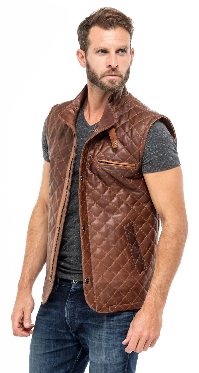 Gilet Sans Manches Marron C 469 "E08" – Image 6