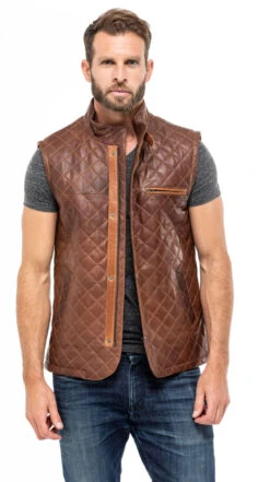 Gilet Sans Manches Marron C 469 "E08"