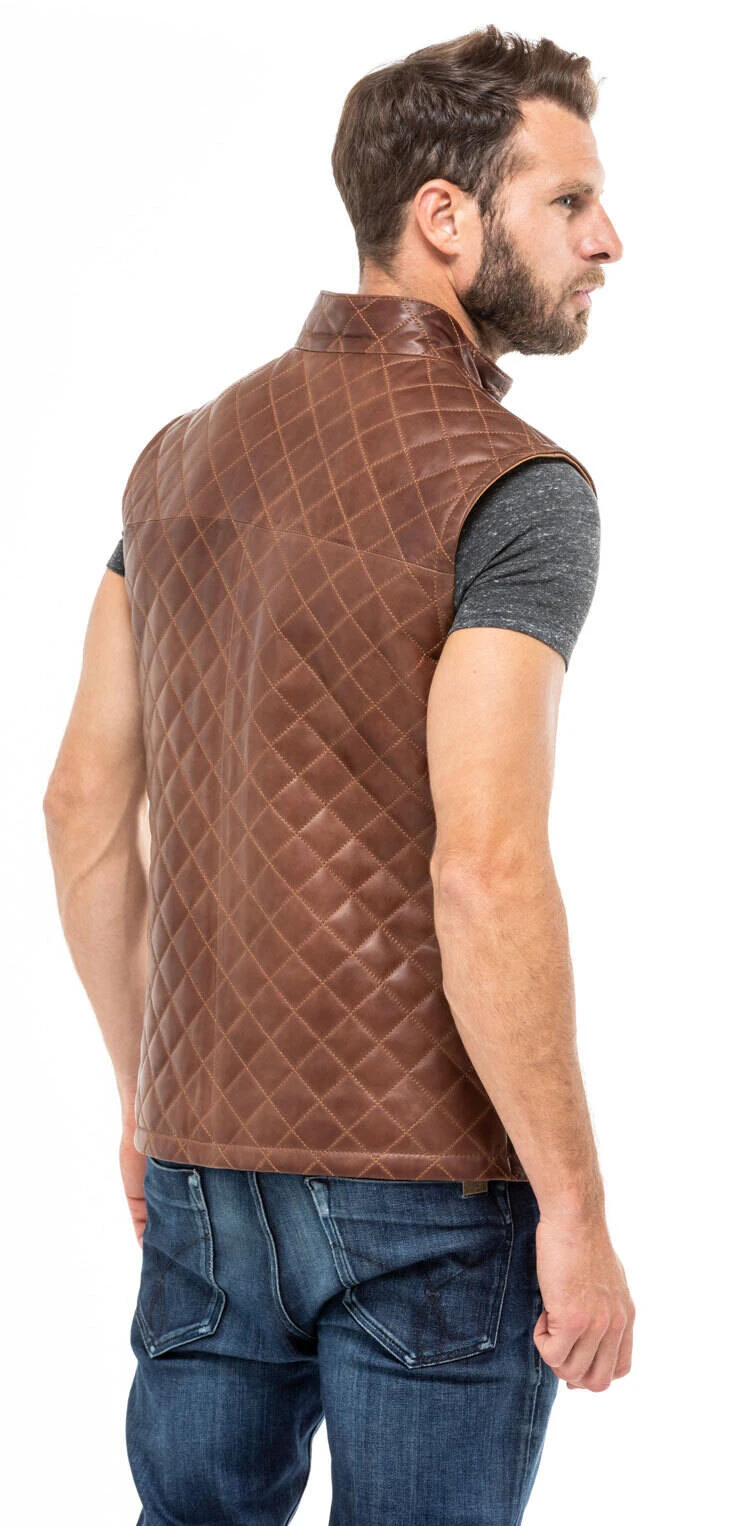 Gilet Sans Manches Marron C 469 "E08" – Image 9