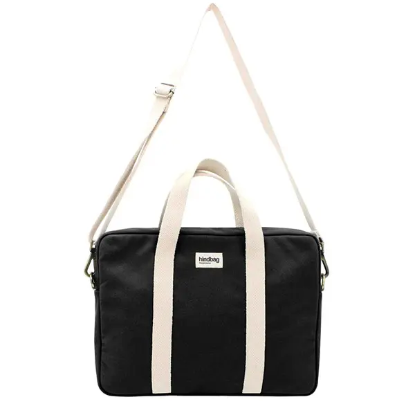 Hindbag - Sacoche Ordinateur 15" Pierre - Noir 1 Hindbag - Sacoche Ordinateur 15" Pierre - Noir