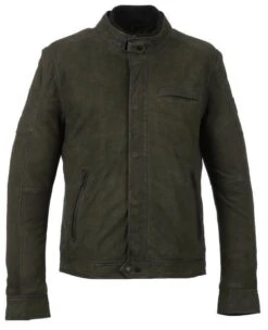 Blouson Cuir Homme Kaki Oakwood " 62986 "