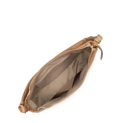 Lancaster - Grand Sac Hobo Dune - Camel 7 Lancaster - Grand Sac Hobo Dune - Camel -Maroquinerie lancaster grand sac hobo dune camel 3