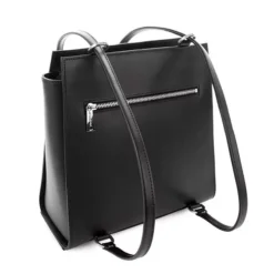 Lancaster – Sac à Dos En Cuir 2 En 1 Smooth -Maroquinerie lancaster sac a dos en cuir 2 en 1 smooth 3