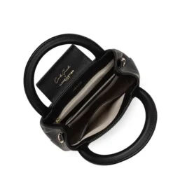 Lancaster – Sac à Main Carla Ginola – Noir -Maroquinerie lancaster sac a main carla ginola noir 4