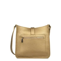 Lancaster - Sac Trotteur Foulonné Double Hook Gold Antic - In - Naturel -Maroquinerie lancaster sac trotteur foulonne double hook gold antic in naturel 2