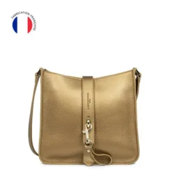 Lancaster - Sac Trotteur Foulonné Double Hook Gold Antic - In - Naturel