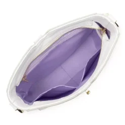 Lancaster - Sac Trotteur Foulonné Milano - Blanc 5 Lancaster - Sac Trotteur Foulonné Milano - Blanc -Maroquinerie lancaster sac trotteur foulonne milano blanc 2