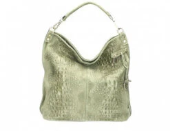 Sac Cuir Vachette Vert Menthe "LUISA" -Maroquinerie luisaverdementaface 049233000 1751 03062021
