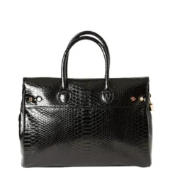 Mac Douglas - Mini Sac à Main Pyla Bryan XXS - SP01 Python Noir -Maroquinerie mac douglas mini sac a main pyla bryan xxs sp01 python noir 2