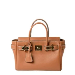 Mac Douglas - Sac à Main Pyla Romy Mini - Chatain -Maroquinerie mac douglas sac a main pyla romy mini chatain 2