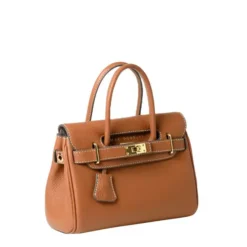 Mac Douglas - Sac à Main Pyla Romy Mini - Chatain -Maroquinerie mac douglas sac a main pyla romy mini chatain 3