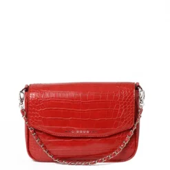 Mac Douglas - Sac Medan Rythme Croco S - CB24 Rouge