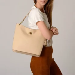 Mac Douglas - Sac Shopping Kentucky Romy S VG80 Sable -Maroquinerie mac douglas sac shopping kentucky romy s vg80 sable 4