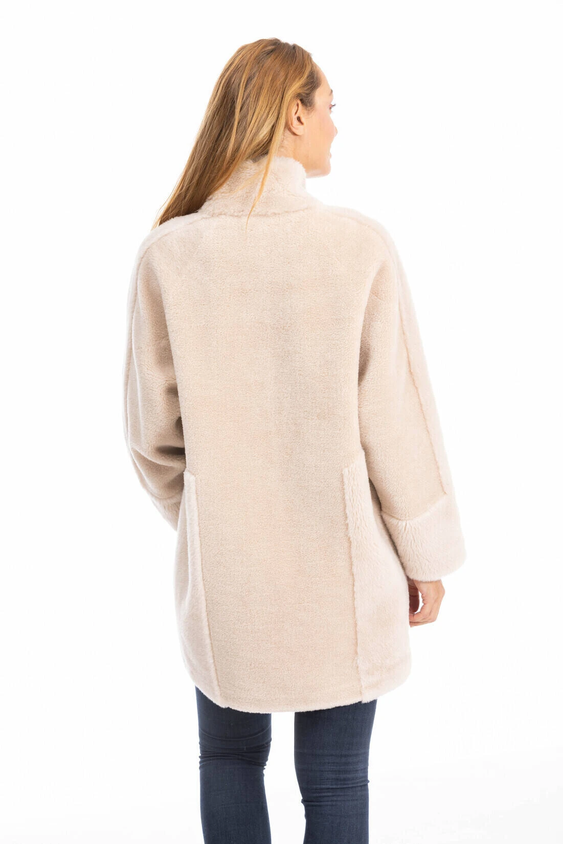 Oakwood Manteau En Laine Réversible Café " 64544 " 13 Oakwood Manteau En Laine Réversible Café " 64544 " – Image 13